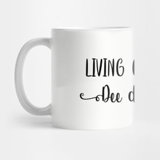 Living On My Own, black Mug